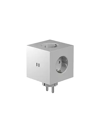 AVOLT | Mehrfachsteckdose Square 2 F Grey | 
